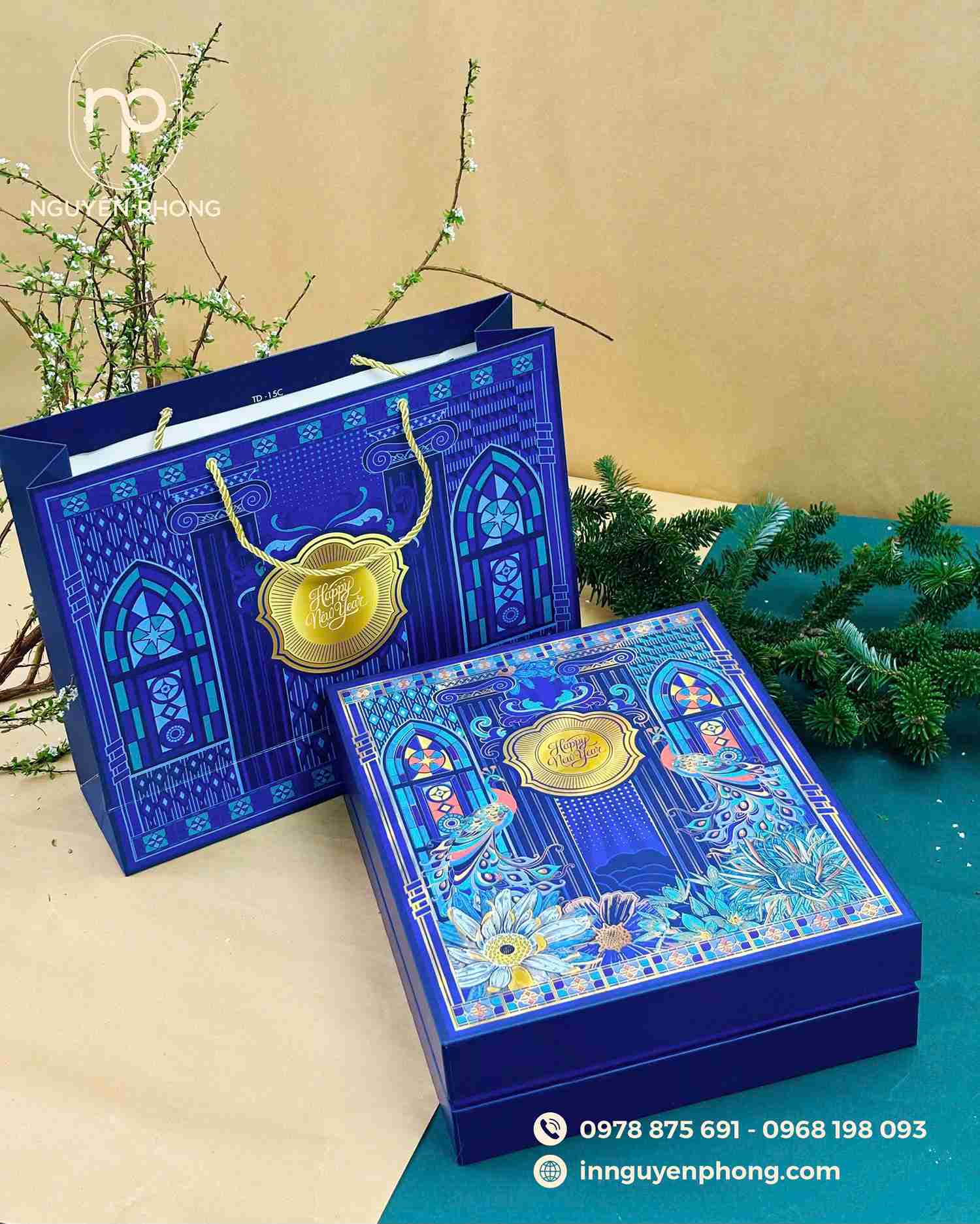 Túi giấy tạo điểm nhấn cho thương hiệu